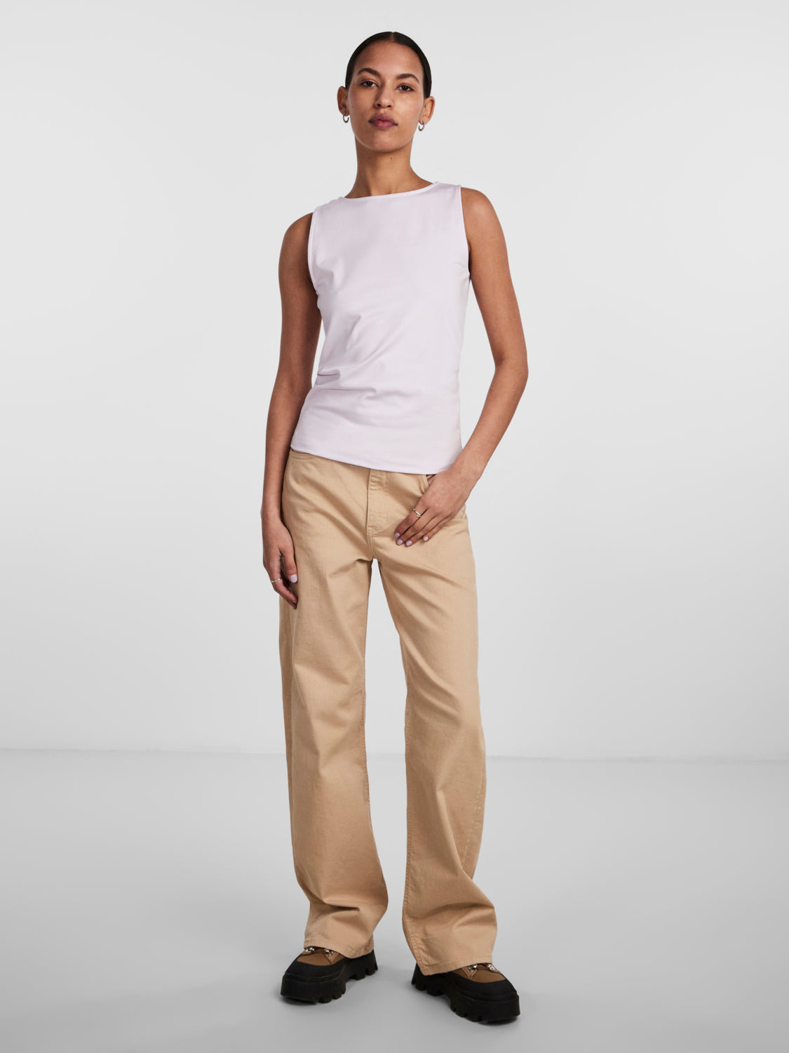 PCNEJA Singlet - Bright White